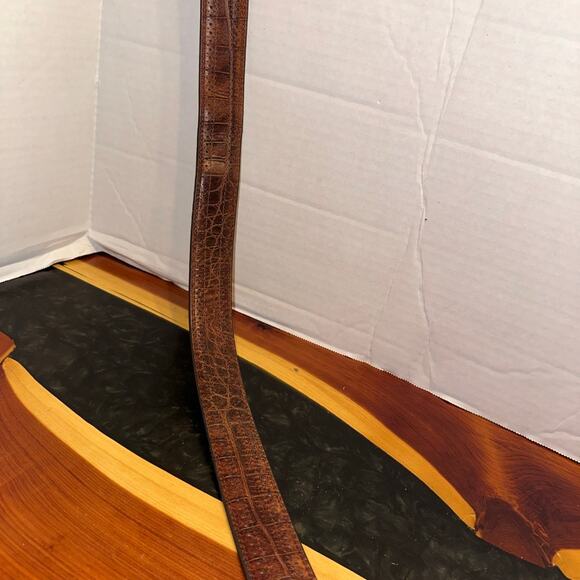 Ariat Brown Mens Western Genuine Leather Belt size 42 - Picture 4 of 6